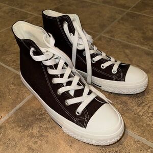 high top sneakers :)